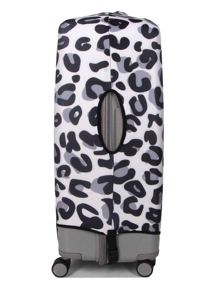 Housse de valise Periea Silver Leopard L