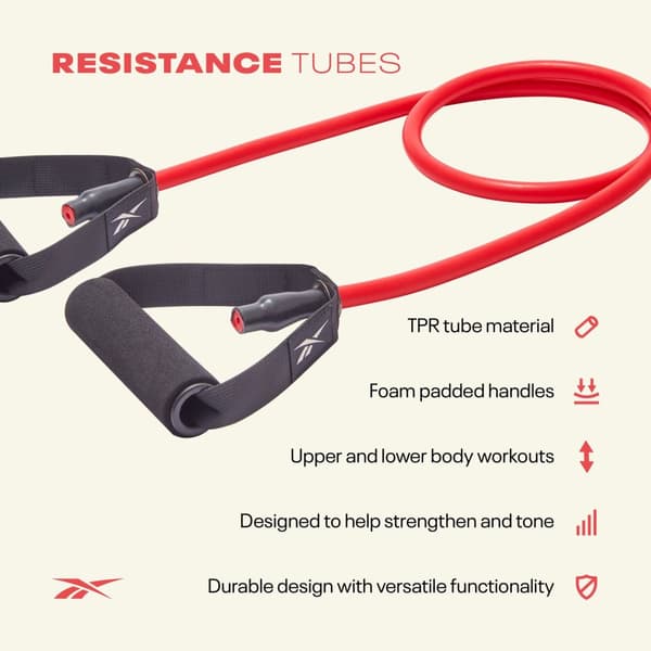 Reebok Resistance Tube Treningsstrikk Blå - Heavy