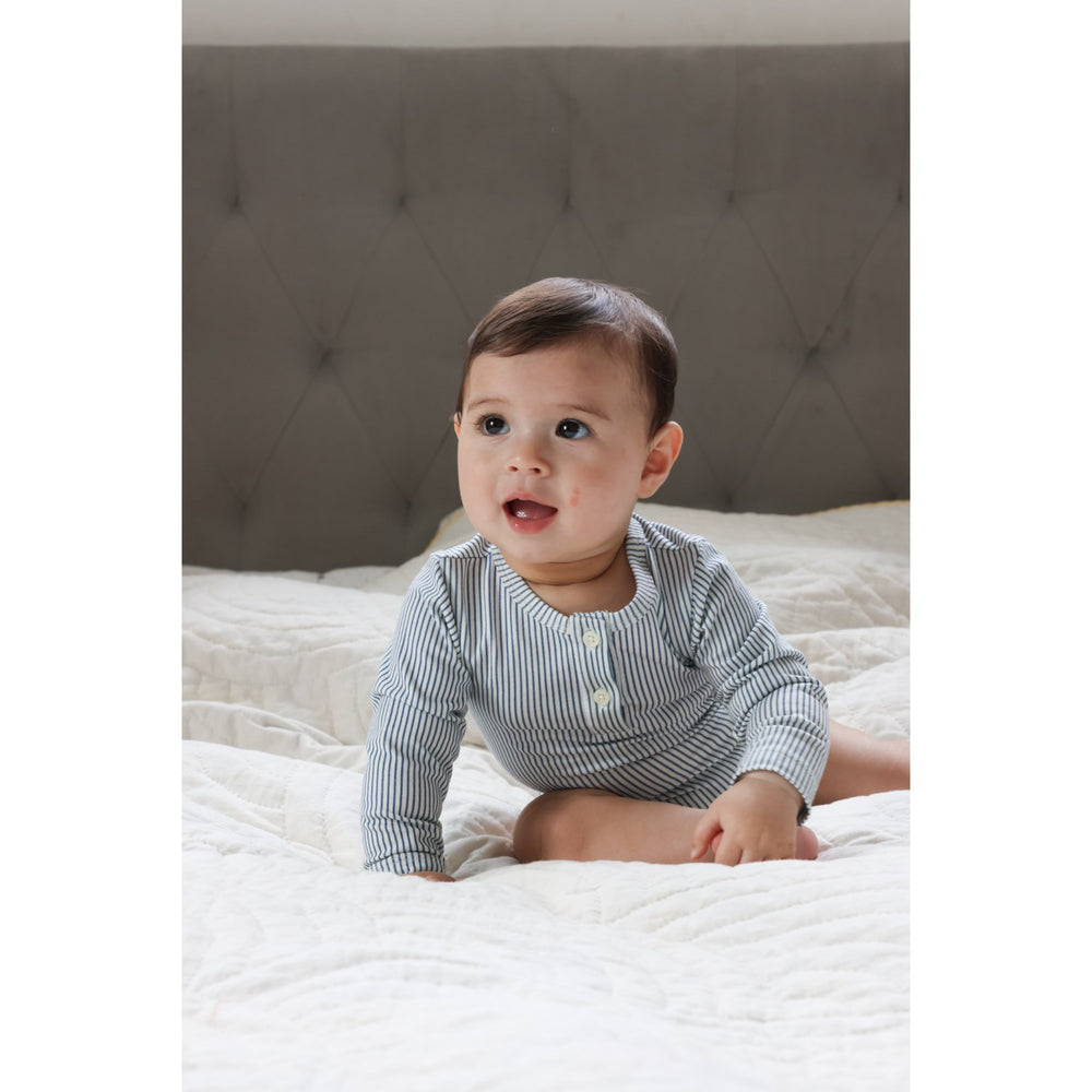 Køb Cam Cam Copenhagen Classic Stripes Blue Long Sleeved Body William