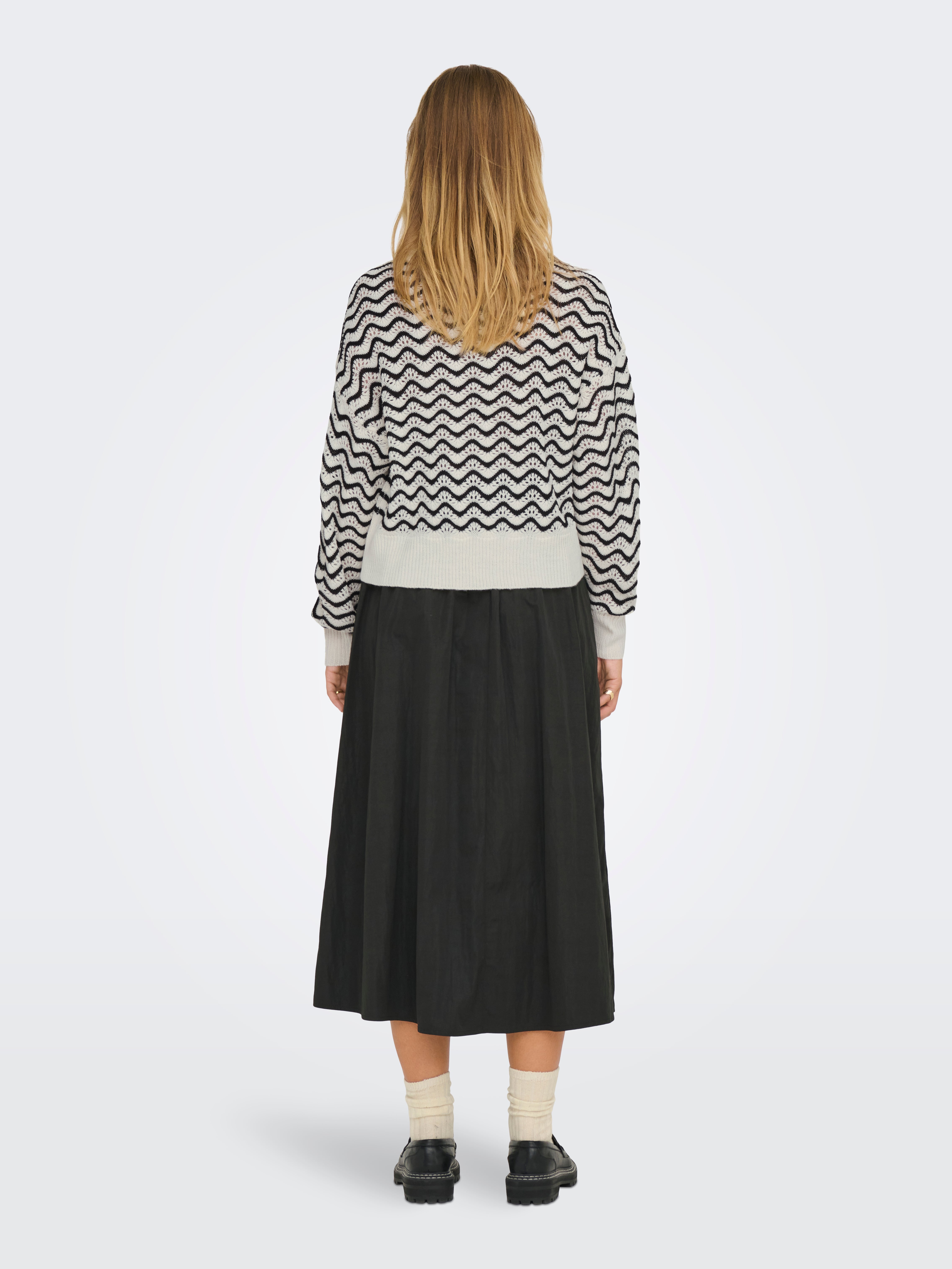 JDYRITA Strickpullover Whitecap Gray
