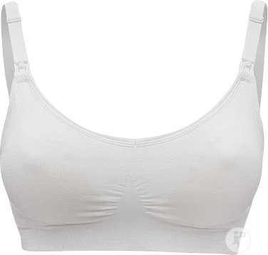 Medela Keep Cool Soutien-Gorge D'Allaitement Et De Grossesse Ultra-Respirant Blanc S 1 Pièce