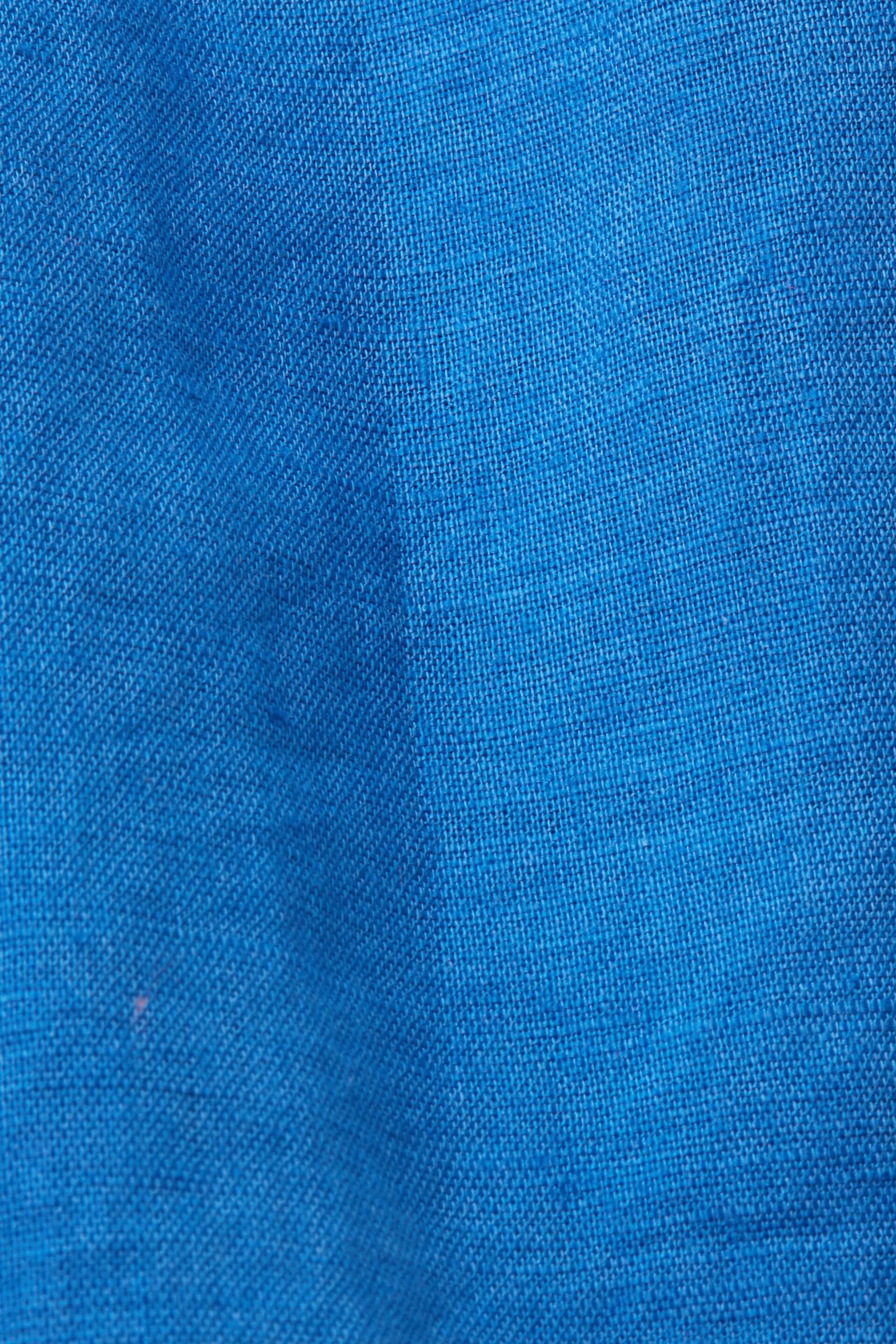 Chemise en lin et coton mélangés