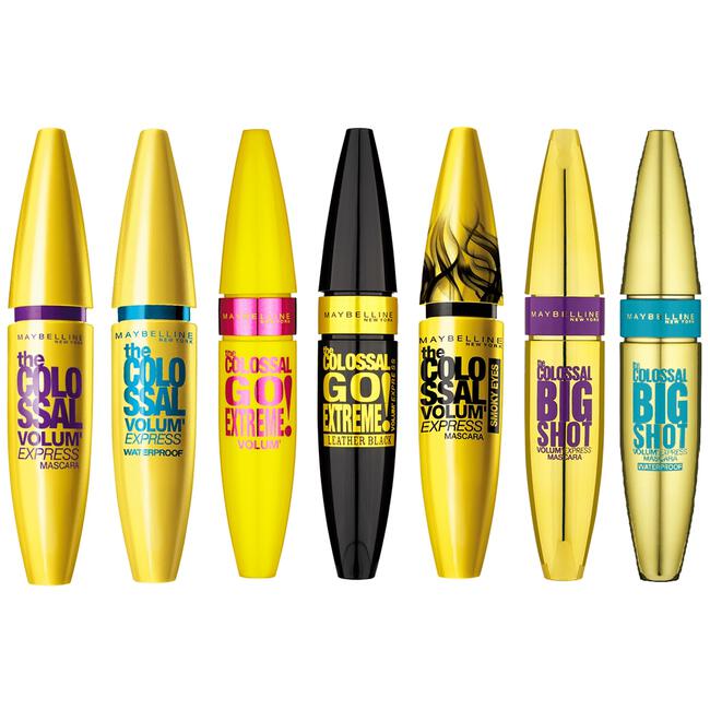 Maybelline New York Volum'Express The Colossal Smoky Eyes Mascara Zwart