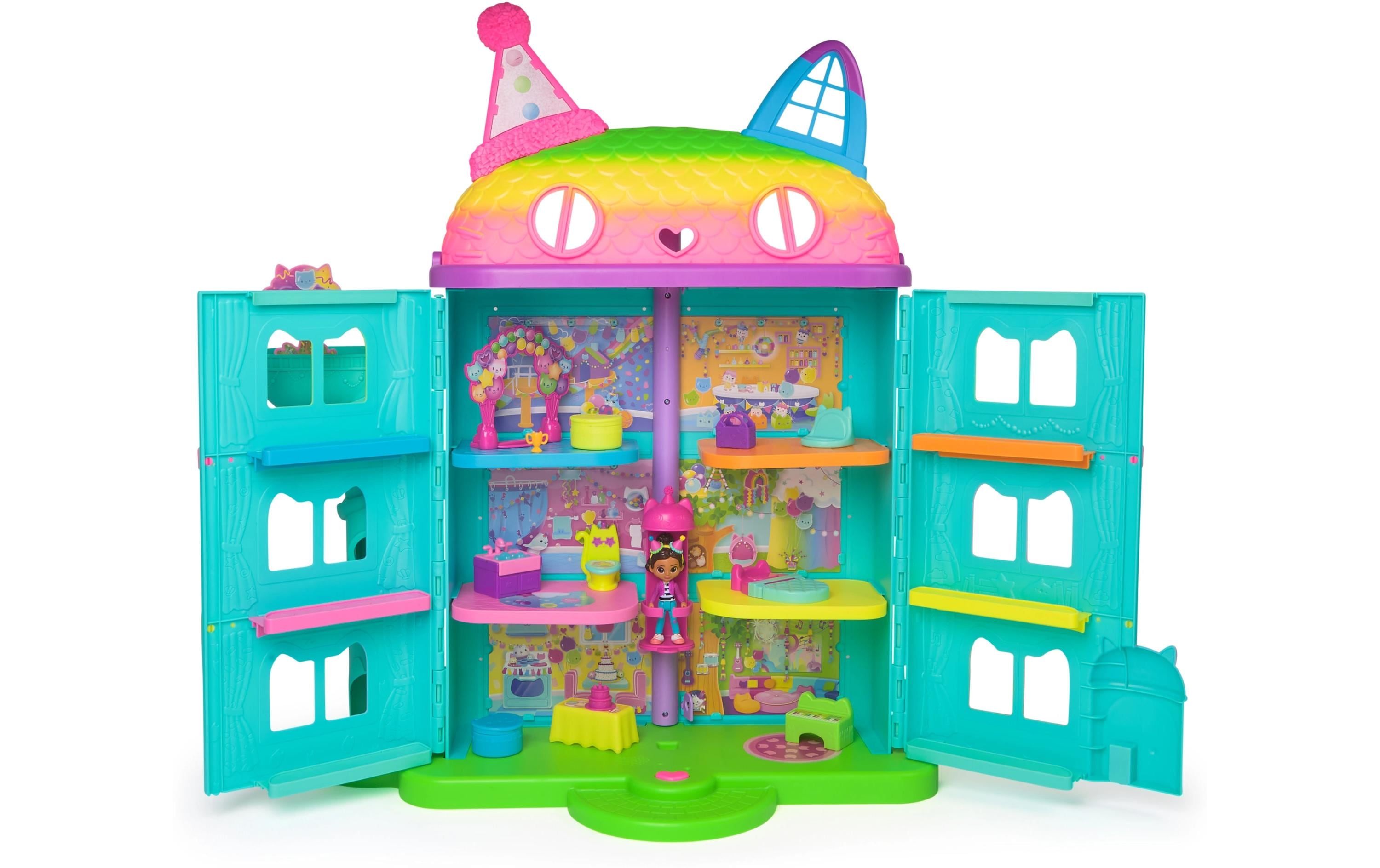 Gabby's Dollhouse Purrfect Puppenhaus CelebrationRainbow-Themed Celebration Dollhouse