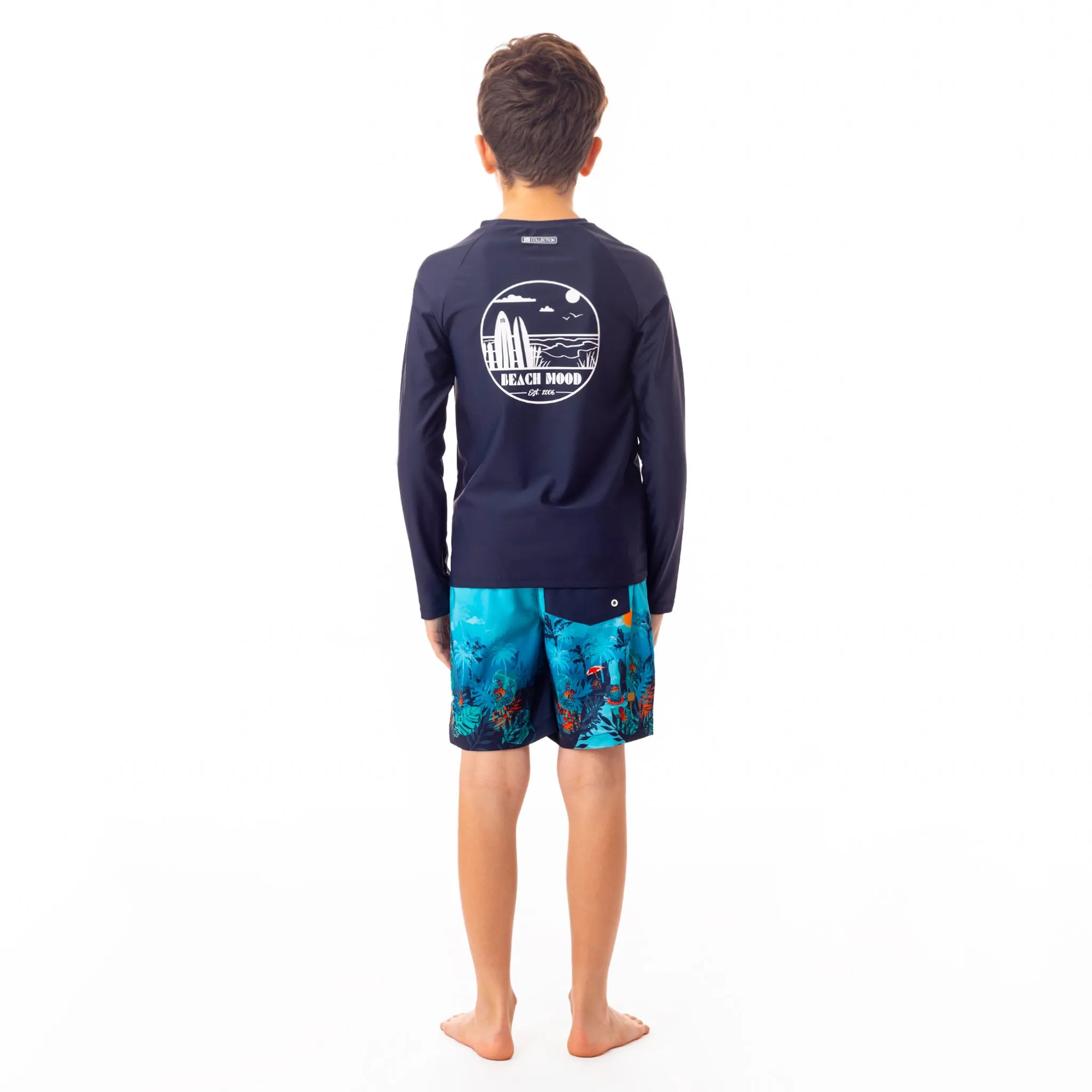 Nanö T-Shirt Maillot Manches Longues Uni 7-10ans