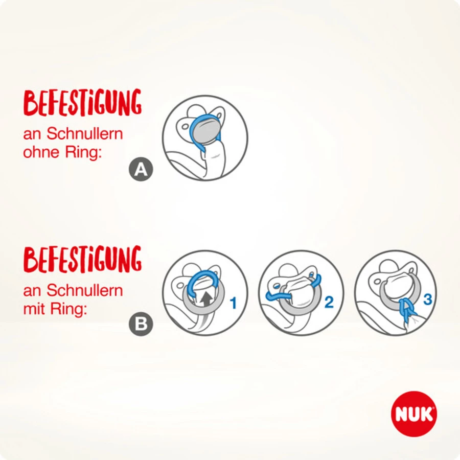NUK Schnullerband  Winni