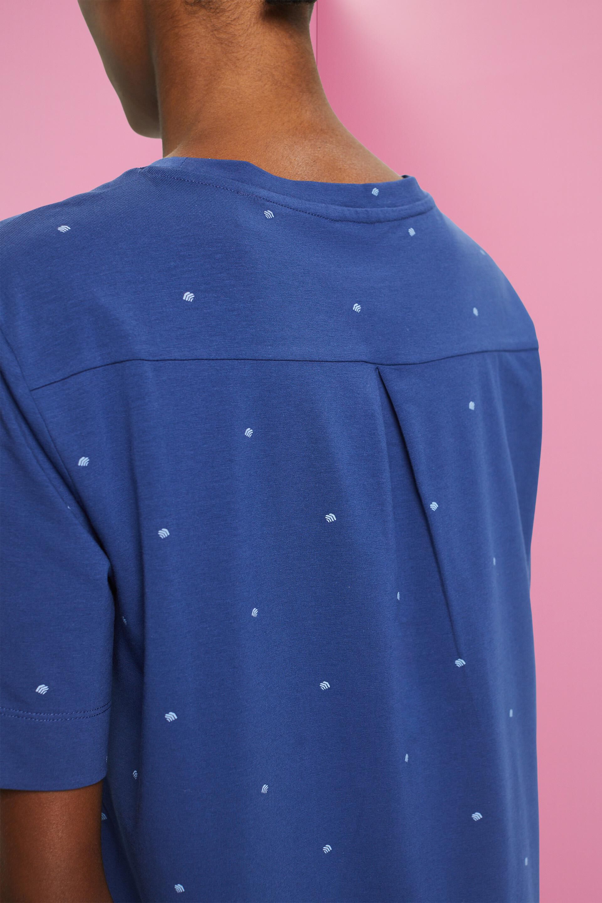 Chemise de nuit à motif all-over