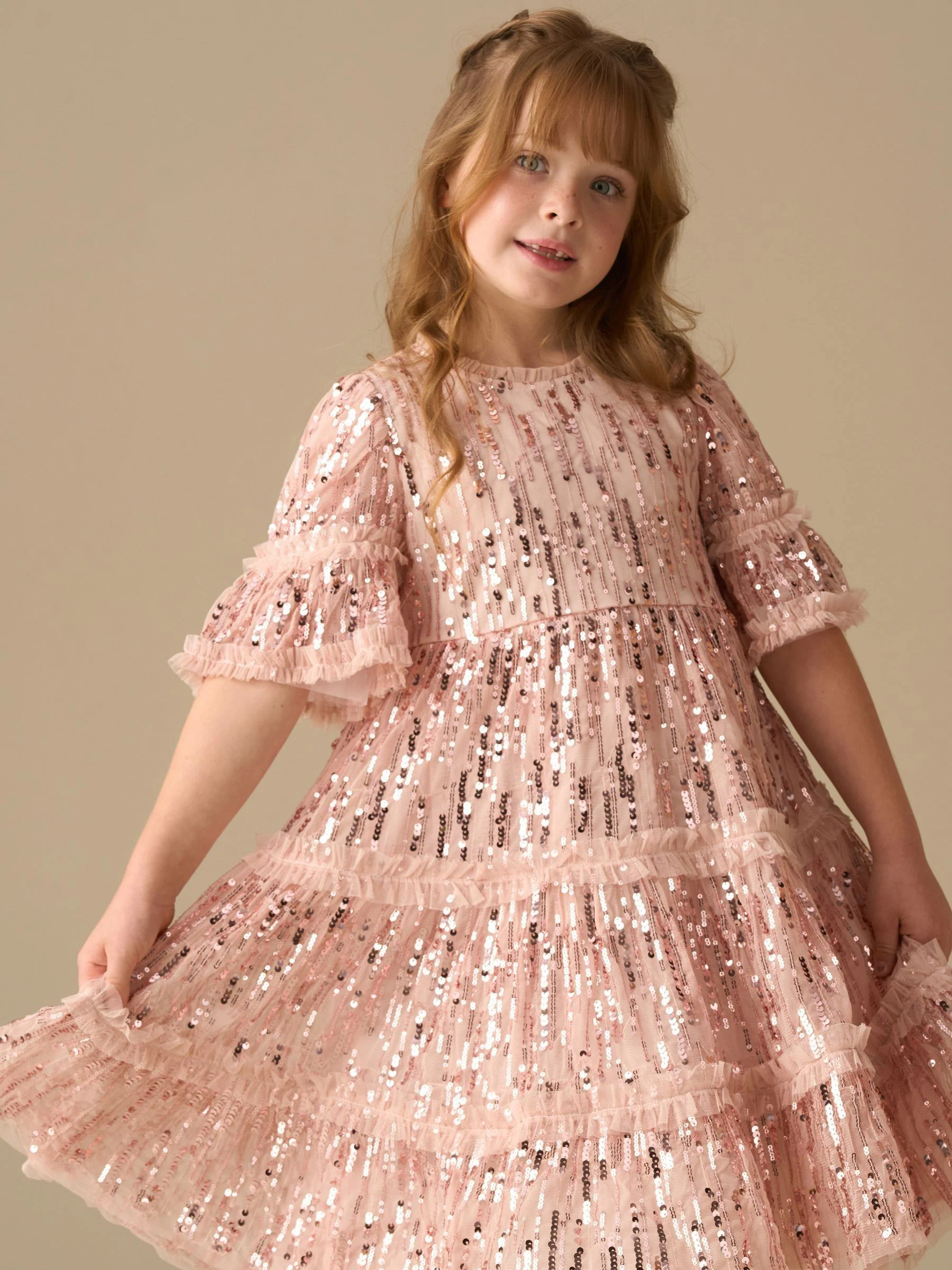 Angel & Rocket Penny Sequin Dress