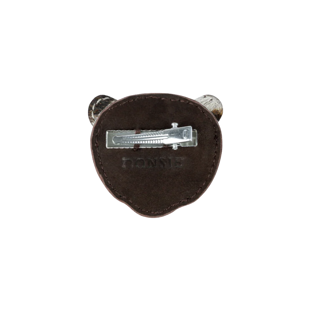 Josy Exclusive Hairclip | Jaguar | Jaguar Spotted Cow Hair