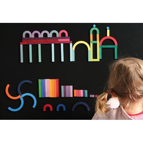 Grimm's magneetpuzzel - alfabet (77st)