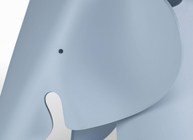 Vitra Eames Elephant RE olifant kinderstoel Red Orange