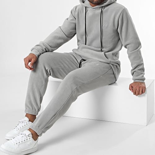 Ensemble De Survetement Polaire Gris