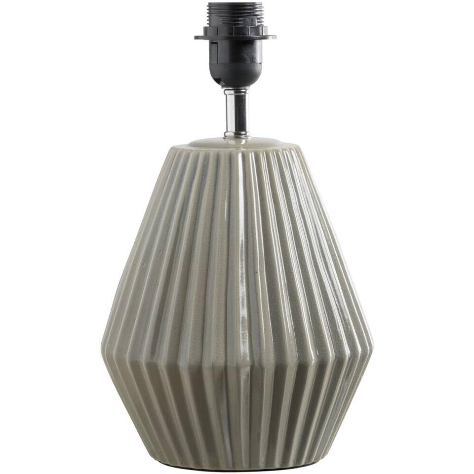 Lampvoet Amee - grijs - 31x19x19 cm
