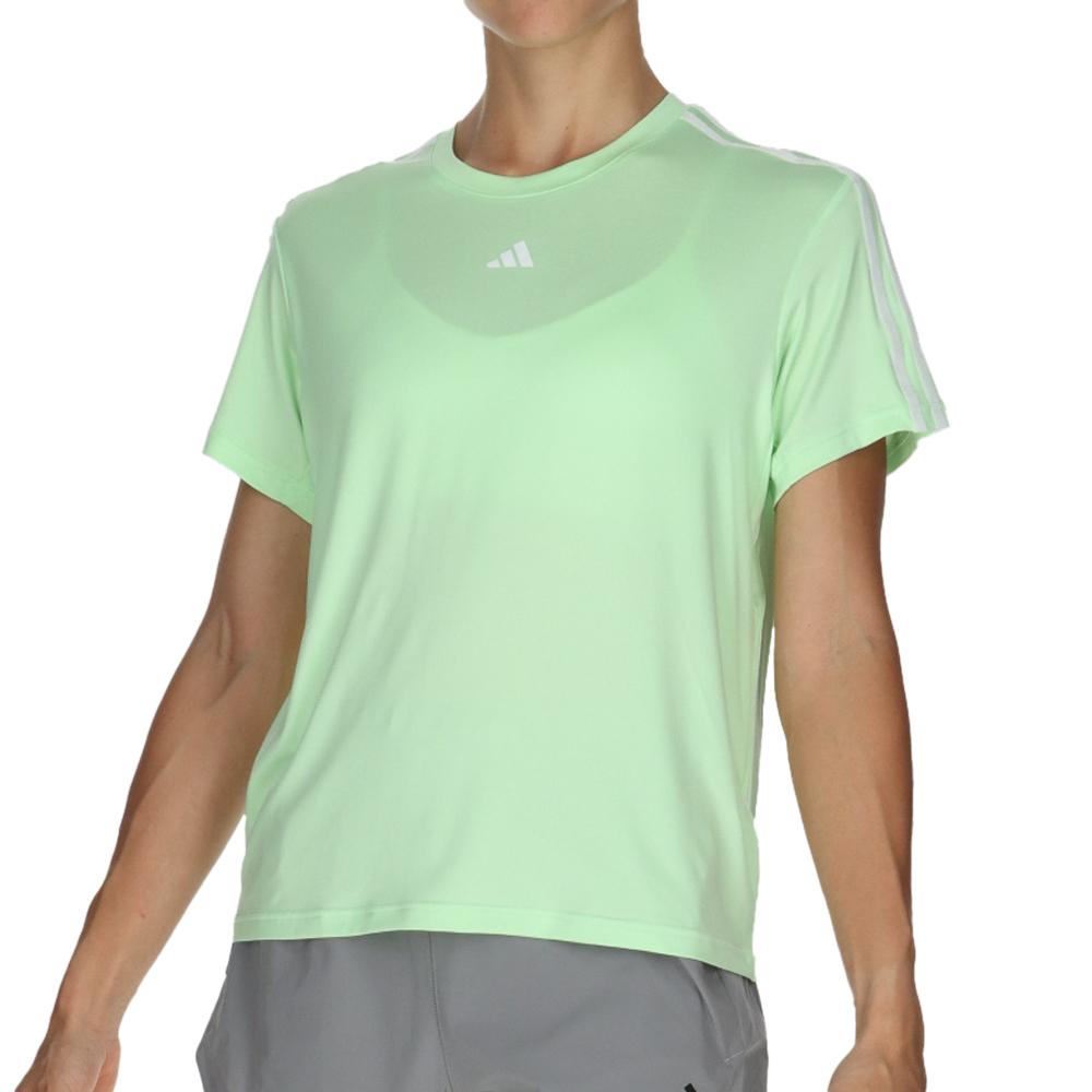 Adidas T-shirt Vert Femme Adidas IS4213
