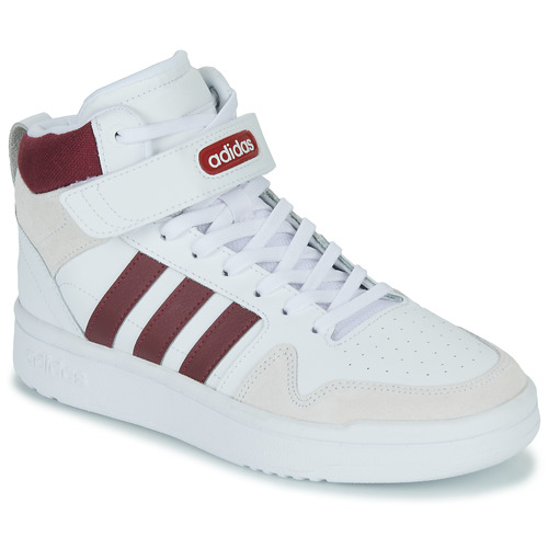 Adidas Sportswear - POSTMOVE MID - Blanc / Bordeaux