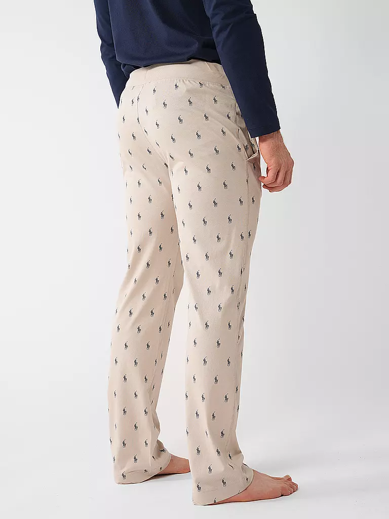 POLO RALPH LAUREN Pyjama Hose  hellgrau
