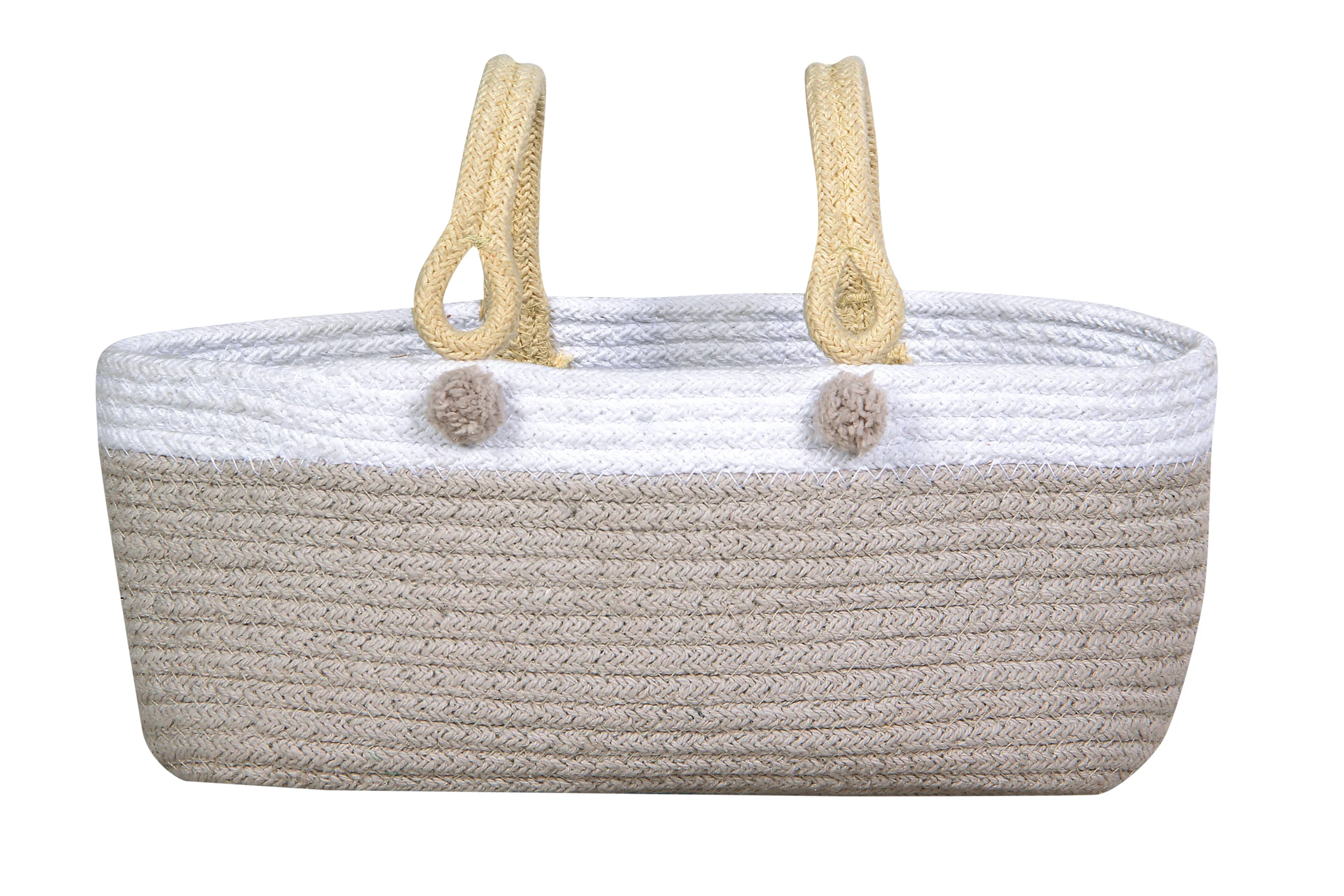 MARIE - Panier en coton | Multicolore