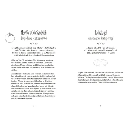 Hölker Verlag Der kl. Küchenfreund: Andere Länder, andere Schnitten (Brot)