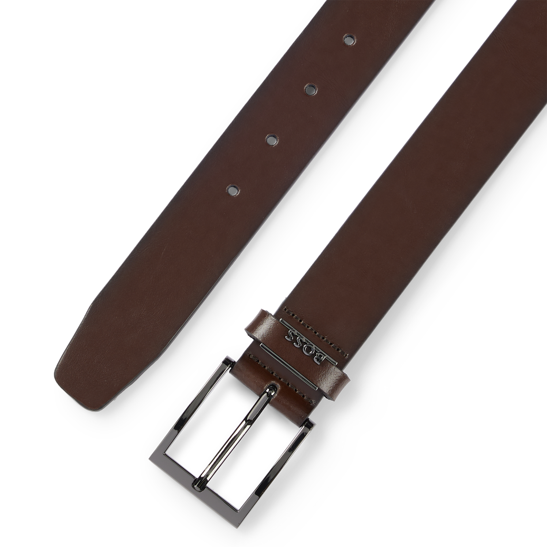 Ceinture en cuir de vache | Marron