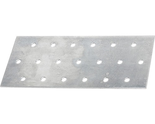 Geperforeerde plaat 140x60x2 mm sendzimir verzinkt