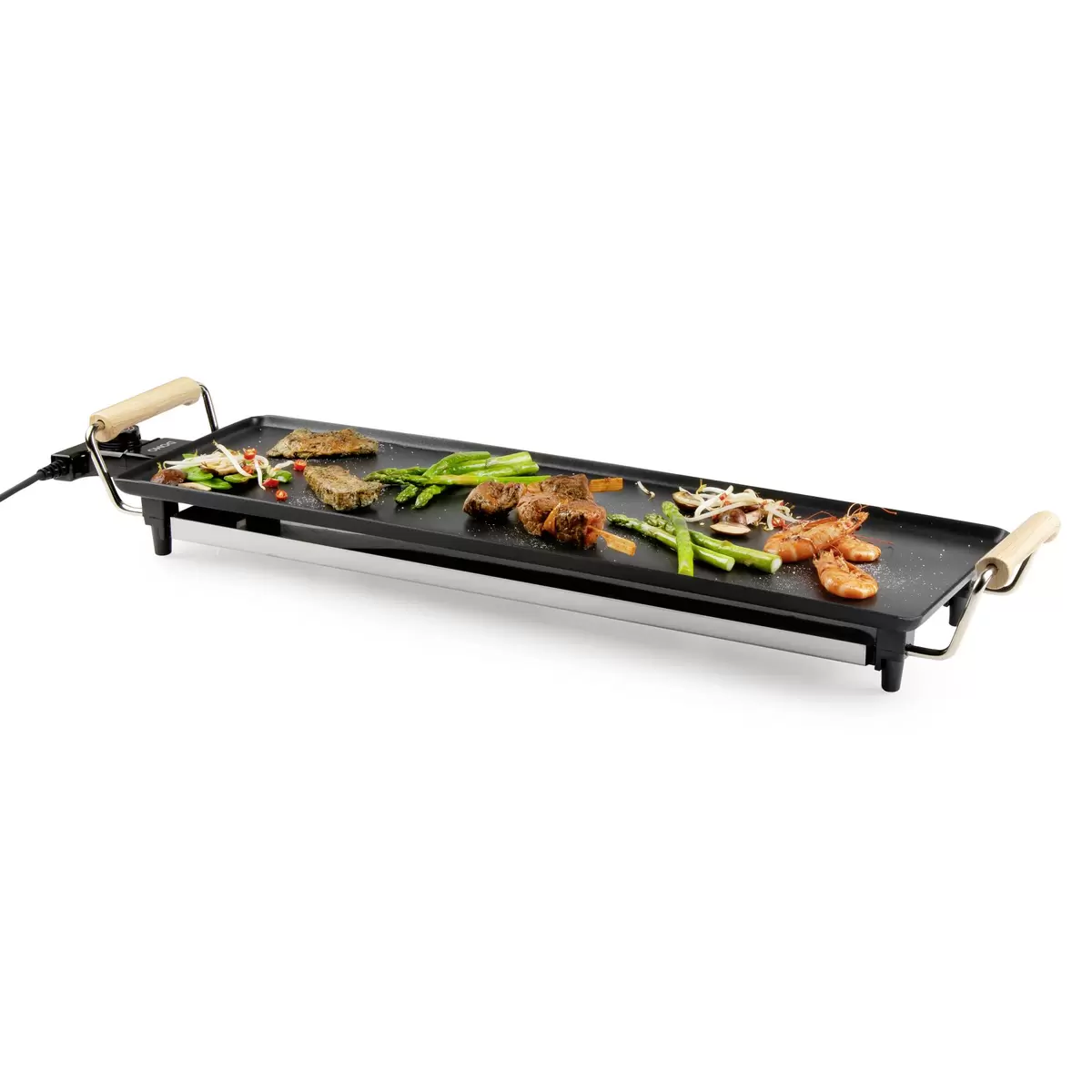 Tischgrill / Teppanyaki Domo DO8312TP natur,schwarz