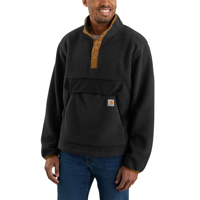 Relaxed Fit Fleece Pullover Men