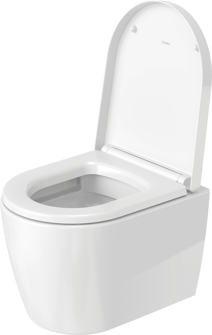 Duravit Starck Me compact randloos toilet wit glans