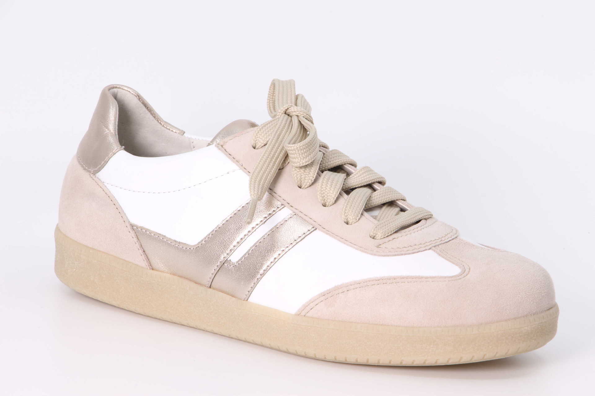 Gabor Sneaker white / oak / powder