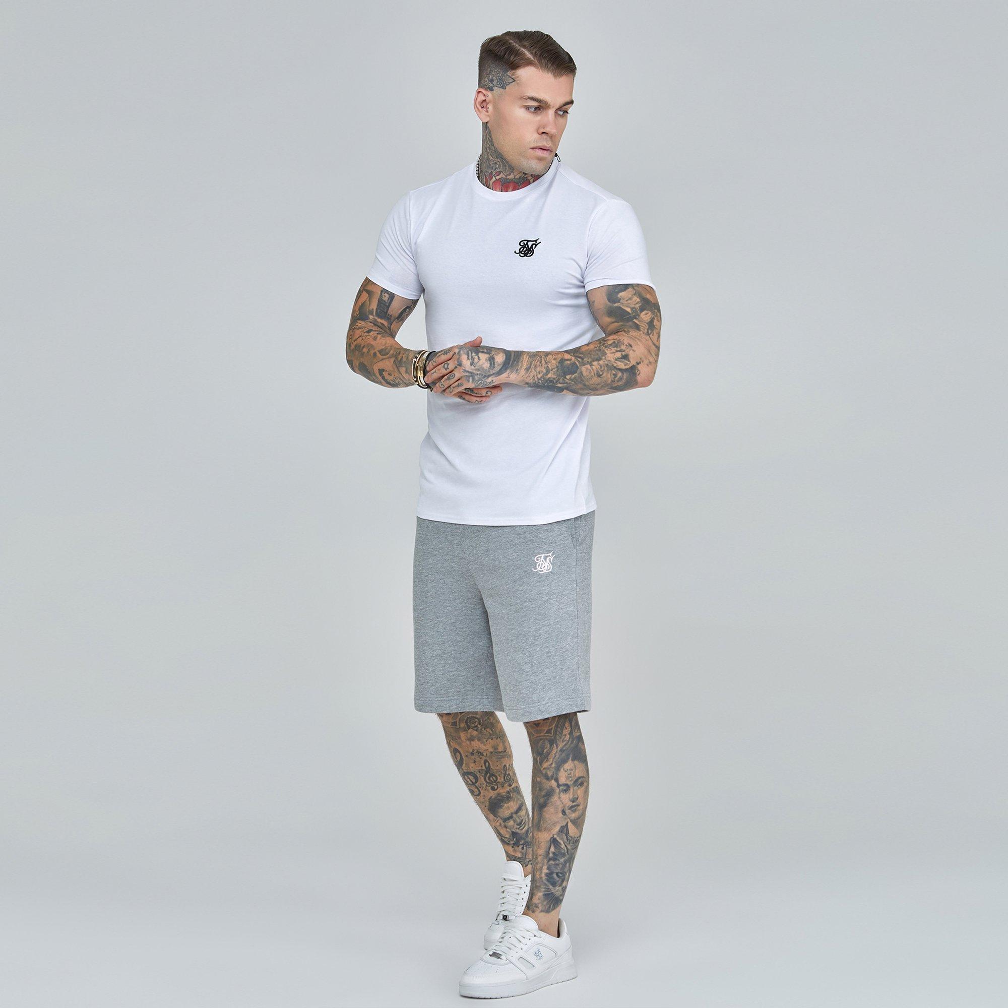 SikSilk Essentials T Shirt Mens