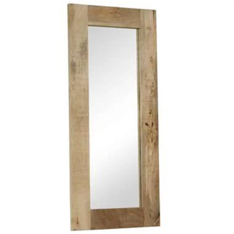 vidaXL - Spiegel - Bruin - Hout - 50 x 110 cm