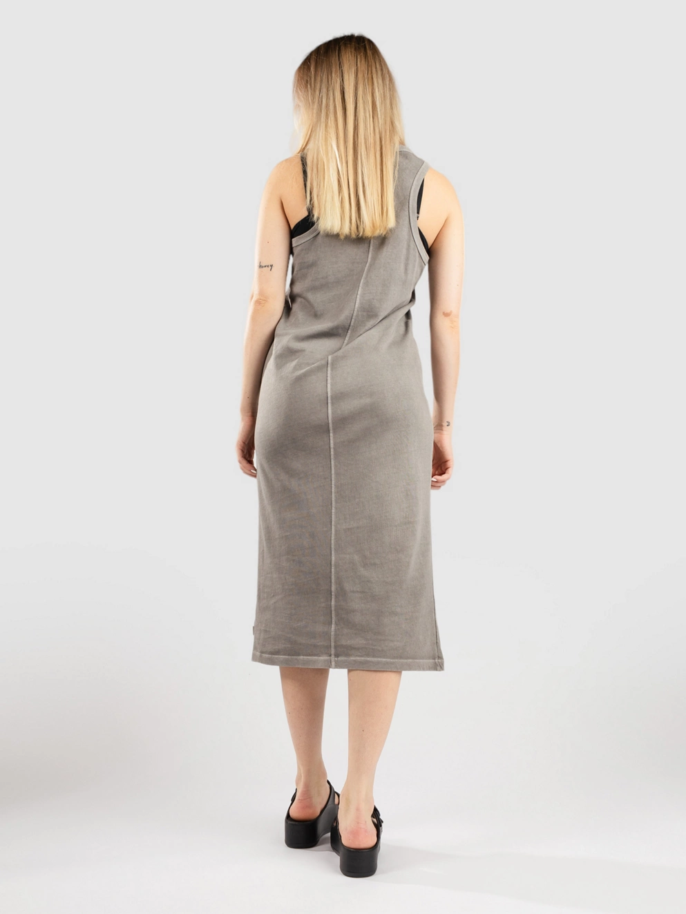 Brixton Carefree Organic Gd Tank Dress washed black