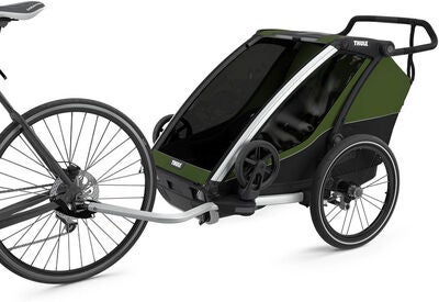 Thule Chariot Cab2 Sykkelvogn, Cypress Green