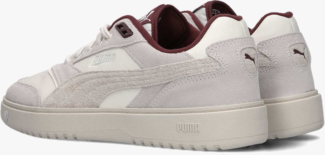 PUMA witte puma lage sneakers double court