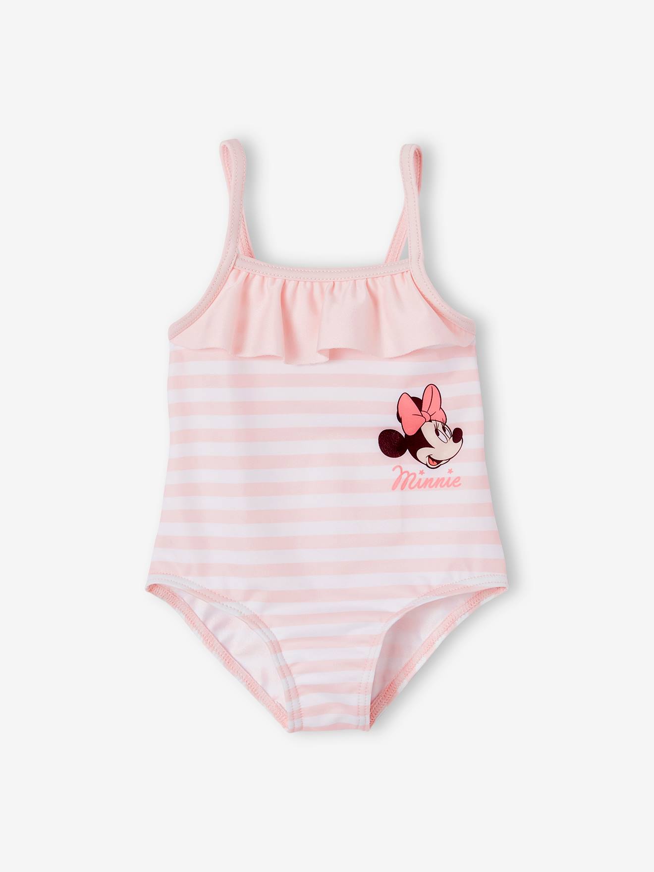 Maiô DS® Minnie para meninas, rosa chiclete
