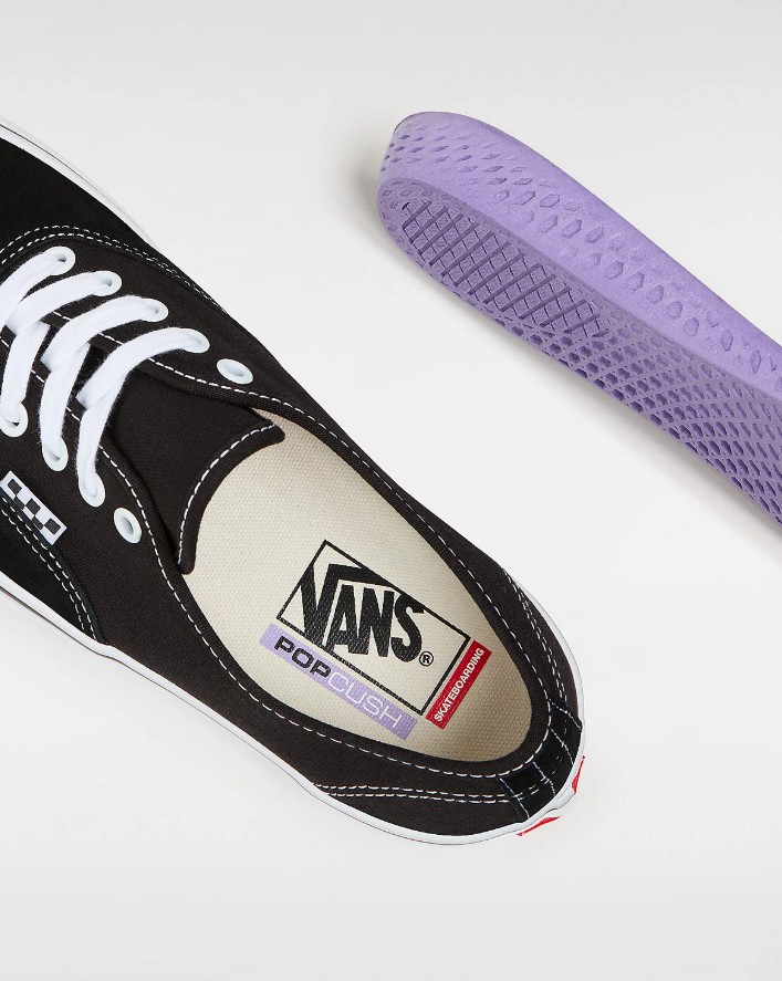 Vans Skate Authentic Black White 4.5 US / 36 EU