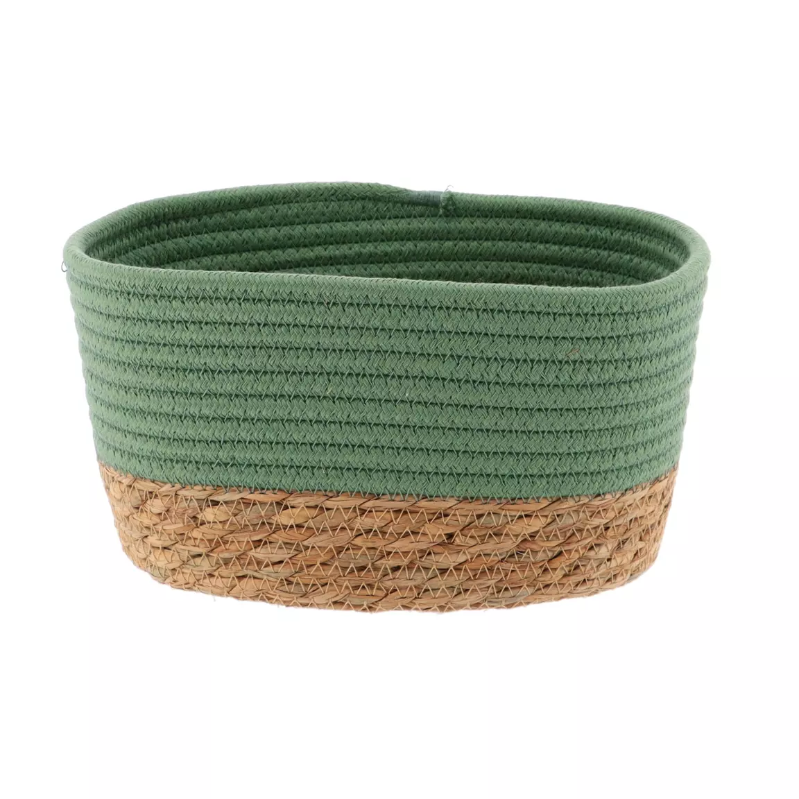 Lot de 3 paniers de rangement (H13 cm) Timeless Vert