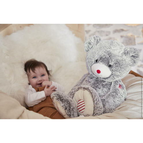 Ours Prestige 55 cm Gris - KALOO