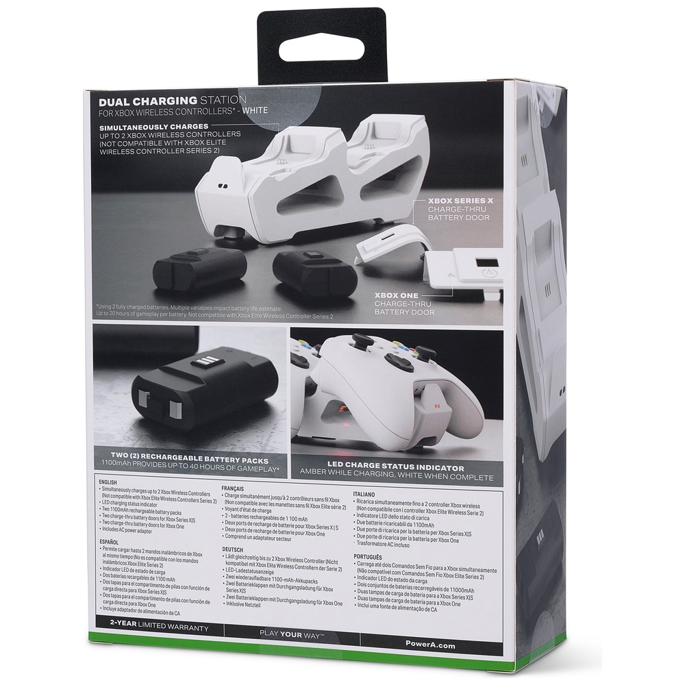 PowerA Duo Ladestation für Xbox Series X|S – Weiß
