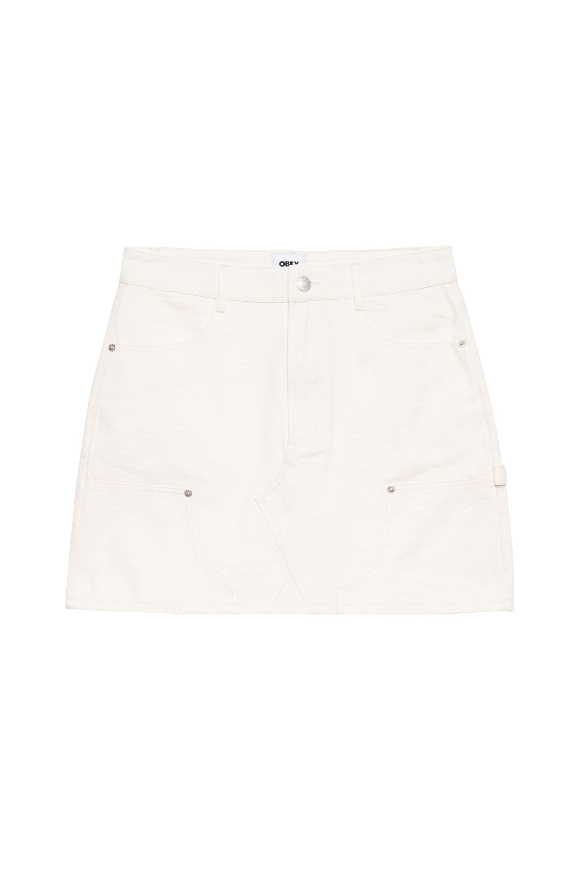 OBEY jupe BIBI CARPENTER Beige