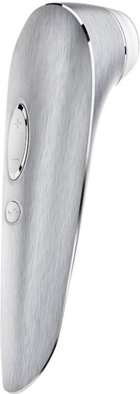 Satisfyer - Luxury High Fashion - Drukgolfvibrator - Geborsteld Aluminium