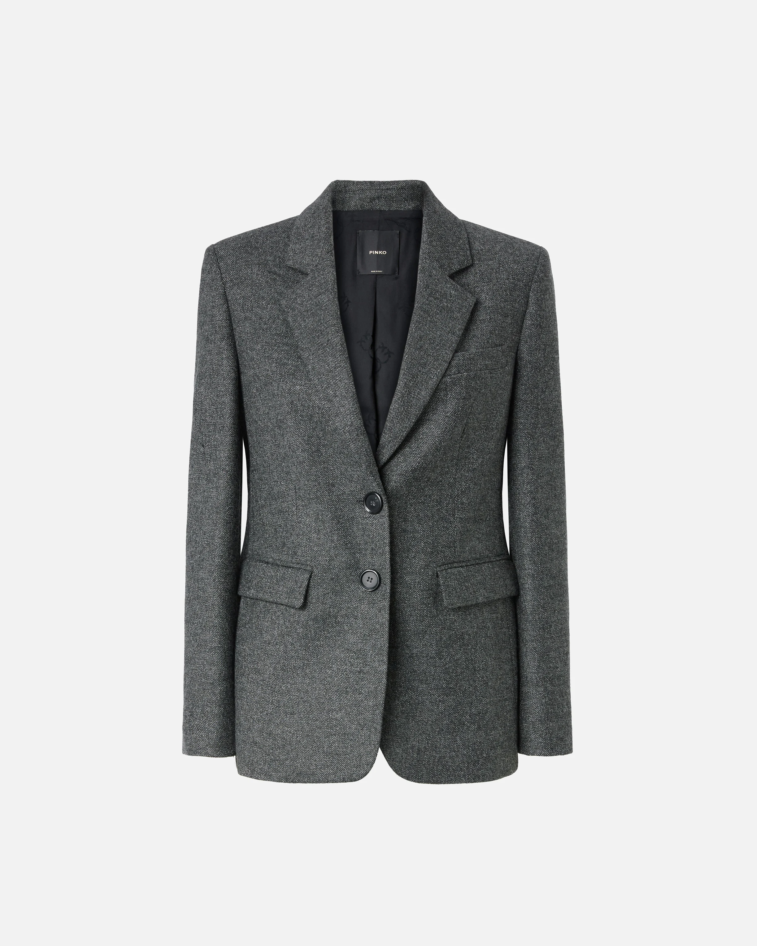 Blazer effet fil-à-fil | Noir
