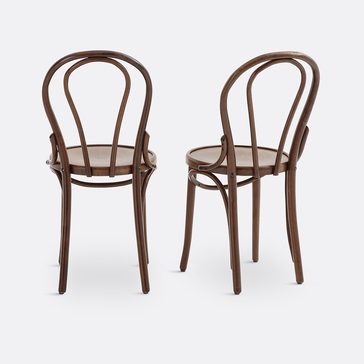 LA REDOUTE INTERIEURS<br>Conjunto de 2 cadeiras estilo bistrô, Bistrô