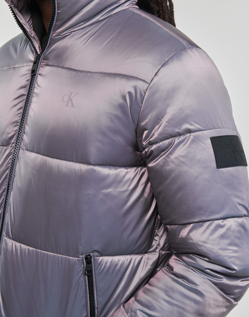 Calvin Klein Jeans - TT RIPSTOP PUFFER JACKET - Gris
