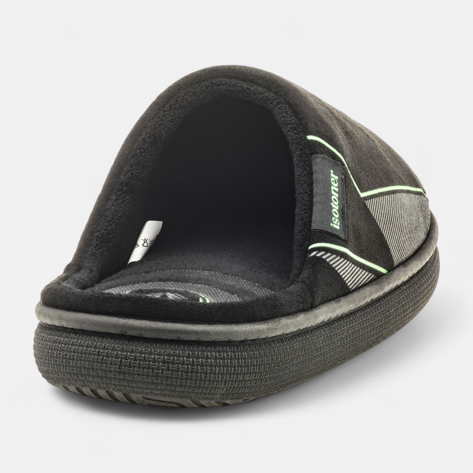 Pantoufles mules Homme noir