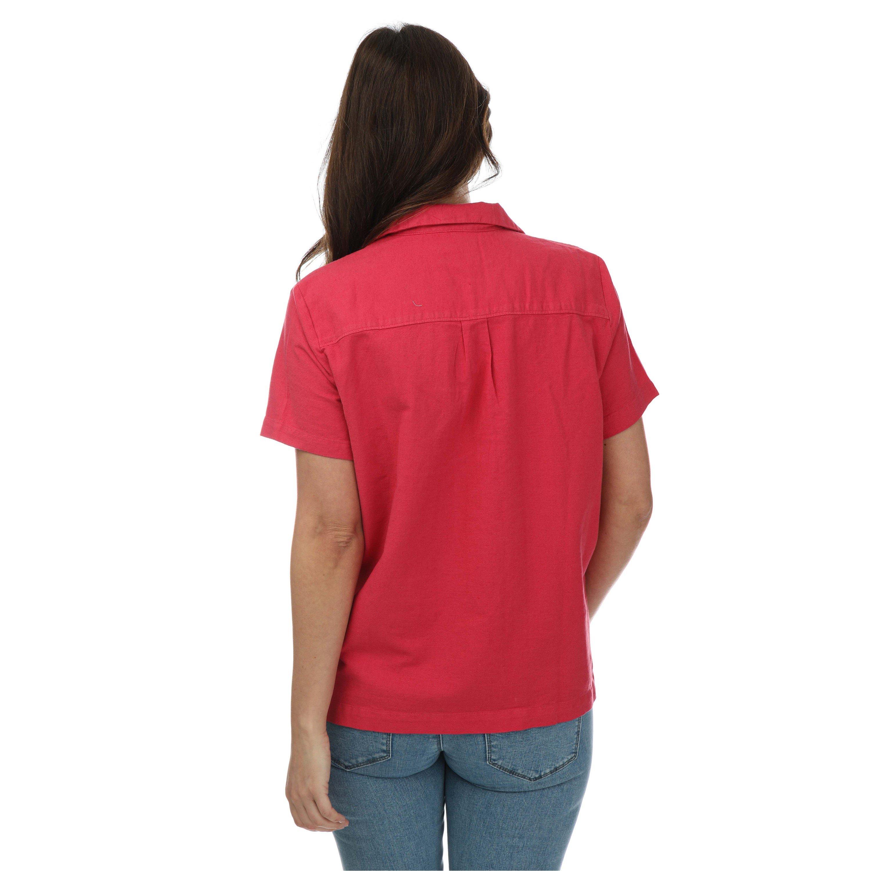 DOCKERS Short Sleeve Bowling Shirt