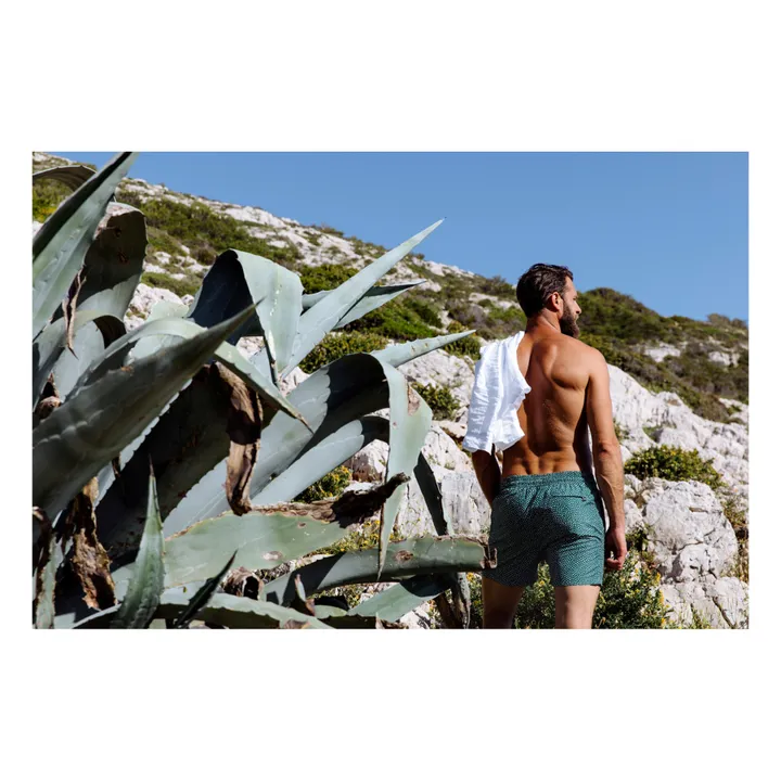 Apnée Short de Bain Abysses | Vert foncé
