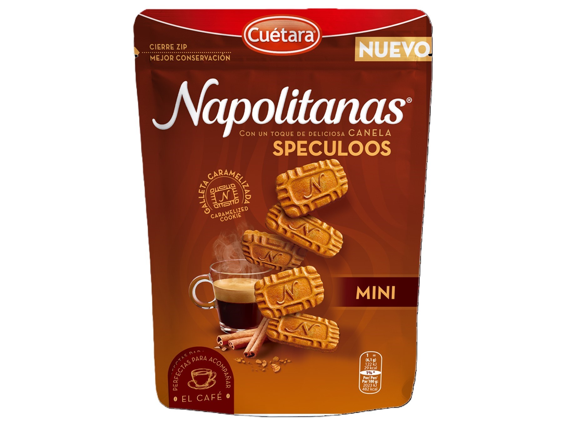 BOLACHAS CUÉTARA NAPOLITANA SPECULOOS 150G