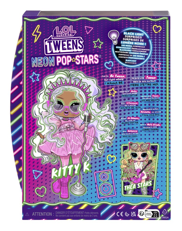 LO.L. Surprise! - Tweens Neon Dans - Kitty K