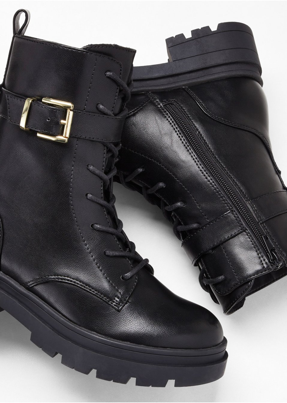 Boots à lacets