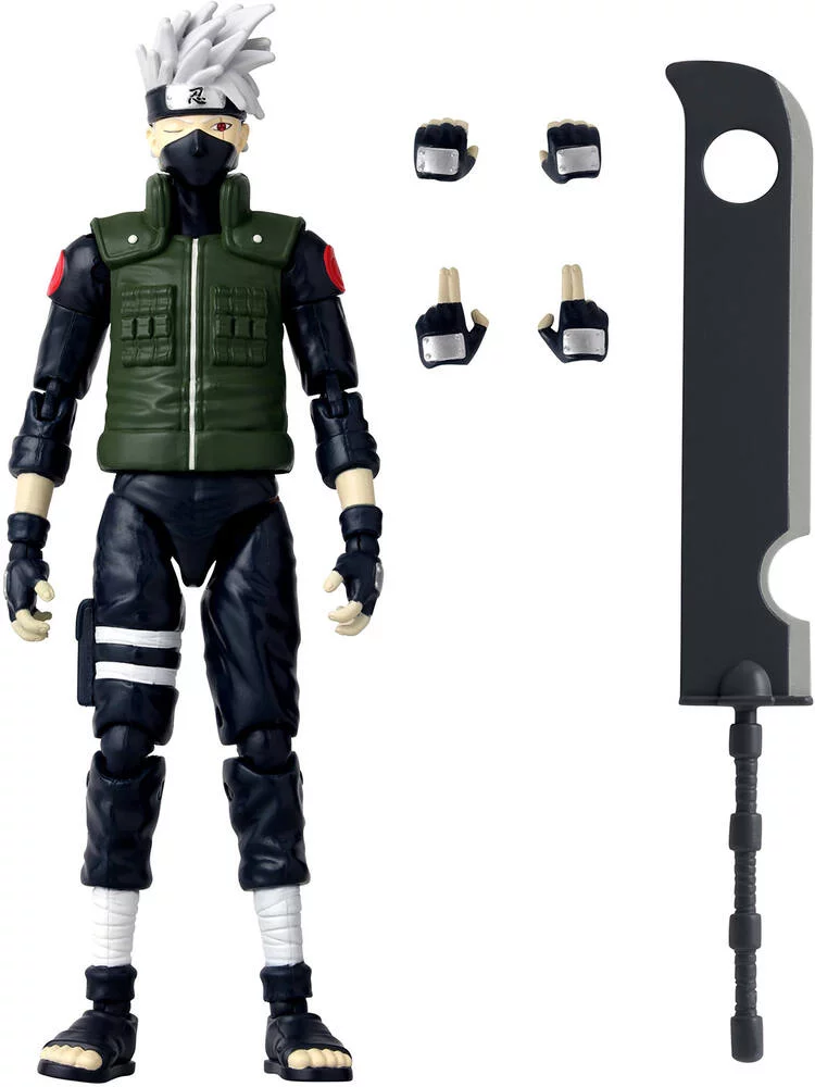 ANIME HEROES - FIGURINE HATAKE KAKASHI FOURTH GREAT NINJA WAR 15CM